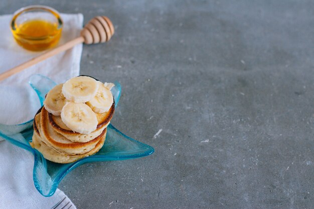 Pile de crêpes maison