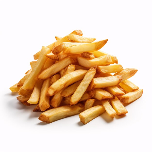 une pile de frites