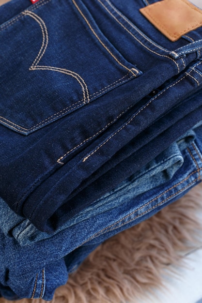 Pile de jeans