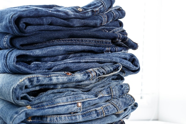 Pile de jeans