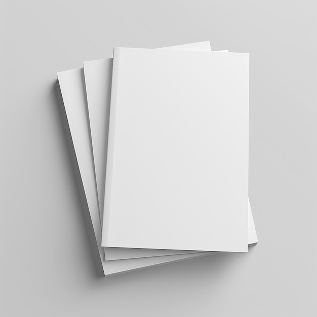 une pile de papier blanc avec une feuille blanche qui dit citation sur elle