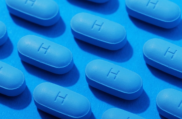 Pilules de pilules PrEP sur ordonnance pour la prophylaxie pré-exposition pour aider à protéger les personnes contre le VIH.