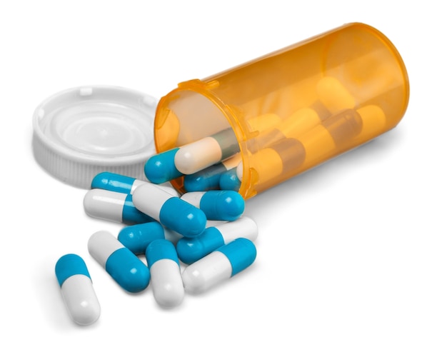 Pilulier avec Capsules