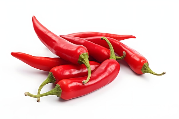 le piment rouge chaud IA générative