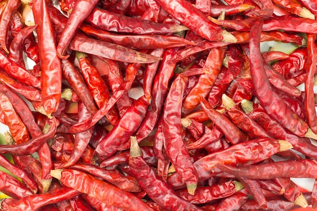 Piments séchés