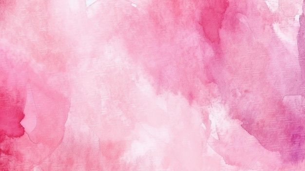 Pink background aquarelle