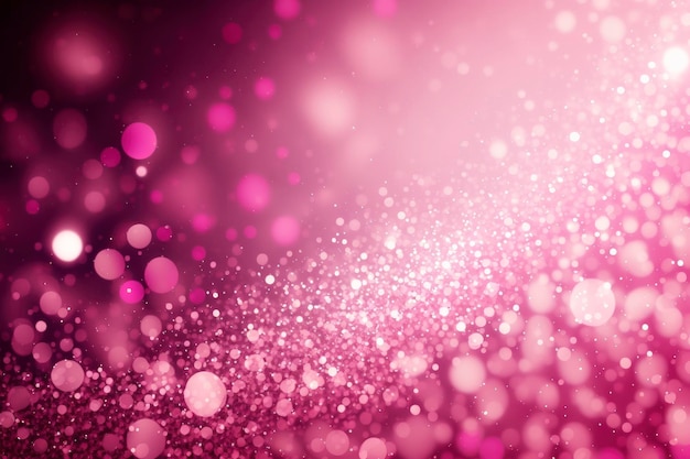 Pink background glitter