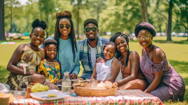 Un pique-nique du 19 juin en famille et entre amis