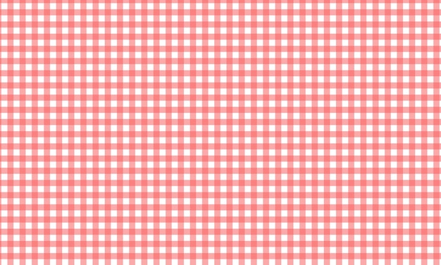 Pique-nique à motif vichy rouge