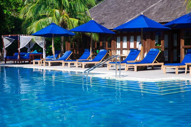 Piscine à l'hôtel Thaïlande