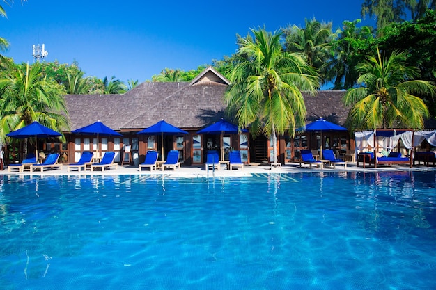 Piscine à l'hôtel Thaïlande