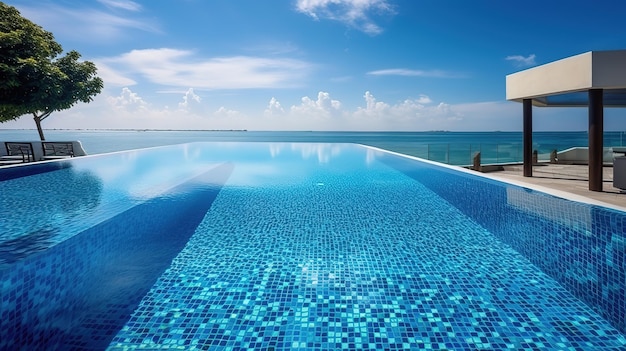 la piscine à ou près des Maldives à Sunny