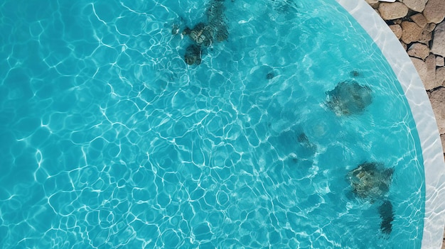 Piscine privée sur le territoire de l'hôtel