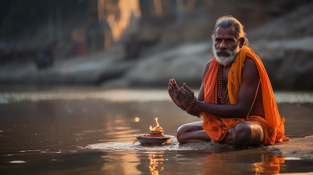 Pitru Paksha Shradh Images Pitru Paksha Shradh Bannière de médias sociaux Pitru Paksha Shradh brahmin Pooja