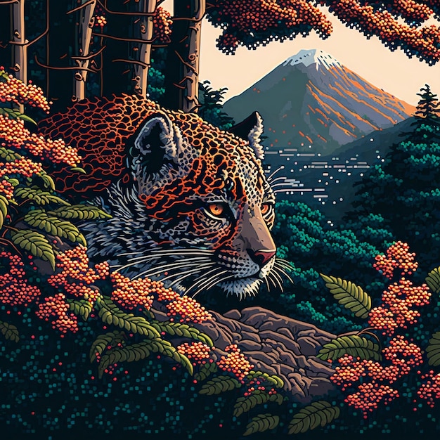 pixel art numérique