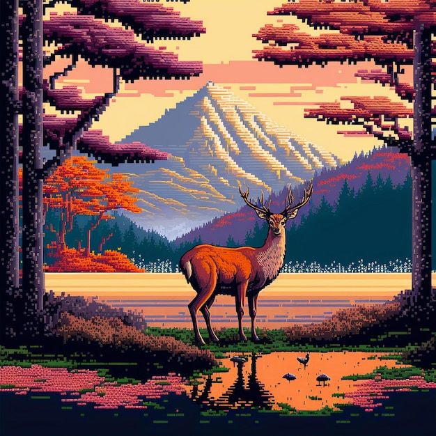 pixel art numérique