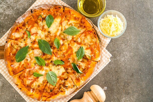 Pizza aux palourdes - Cuisine italienne