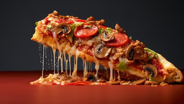 Pizza Supreme a soulevé une tranche