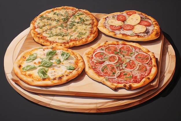 Des pizzas délicieuses