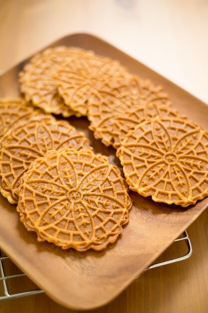 Pizzelle maison