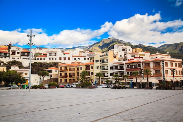 La place Candelaria Major à Tenerife