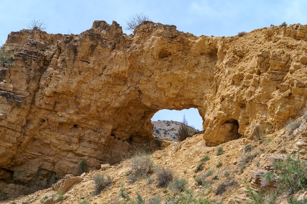 Place célèbre gorge des anges dans les montagnes de l'Arménie