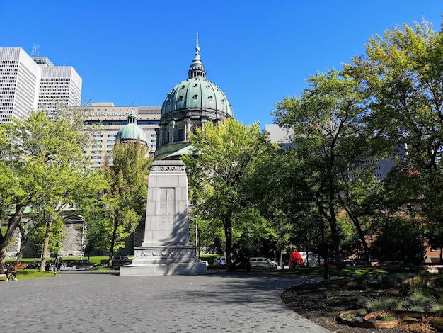 Photo la place du canada à montréal