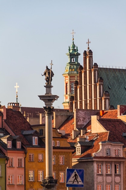 Place du Château à Varsovie Pologne