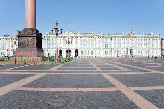 Place du Palais St Petersbourg Russie