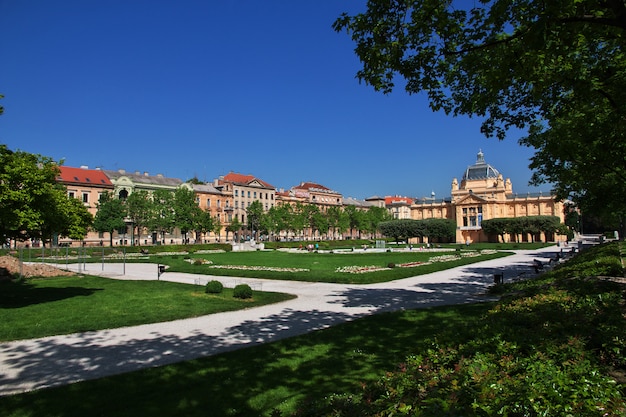 Place du roi Tomislav, Zagreb, Croatie