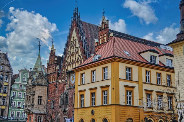 Place du vieux marché à Wroclaw