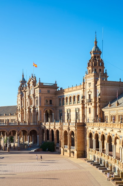 Place d&#39;Espagne seville espagne