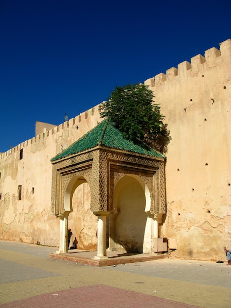 La place Hedim à Meknès Maroc