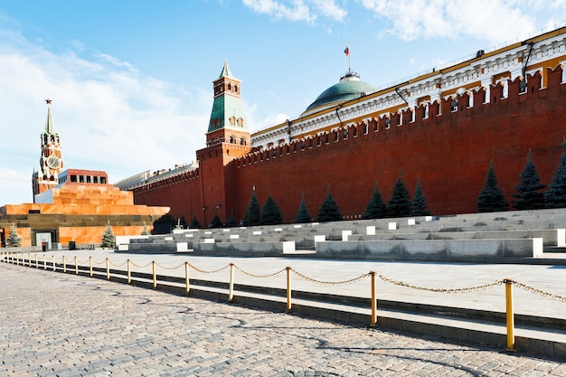 Place Rouge à Moscou