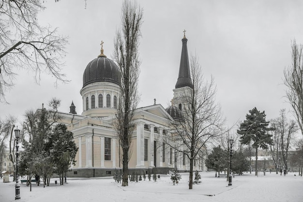 Place Sobornaya à Odessa en Ukraine