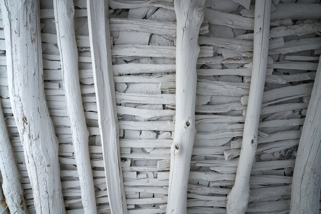 Plafond de toit en bois des Alpujarras Grenade