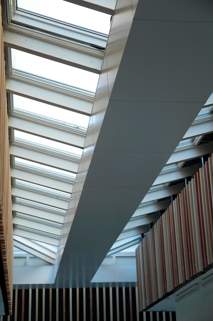 Plafond de verre architecture moderne Immeuble de bureaux