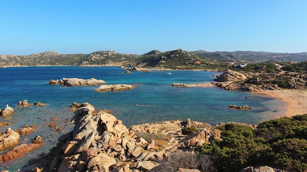 La plage d'Abbattoggia en Sardaigne