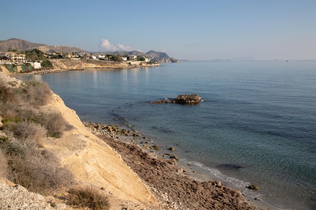 Plage Almadrava El Campello Alicante Espagne