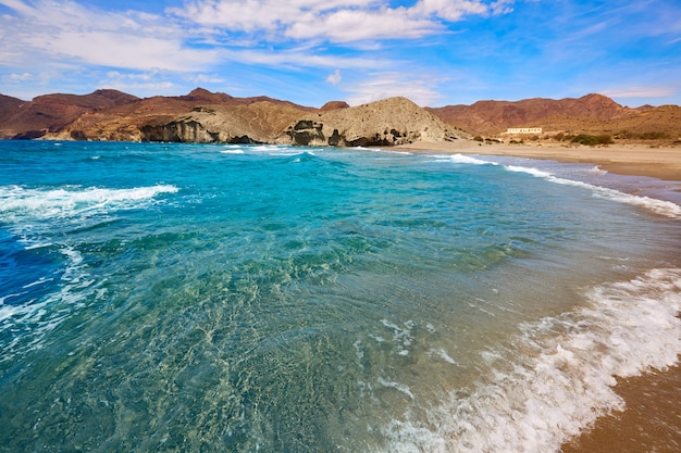 Photo plage d'almeria playa del monsul à cabo de gata