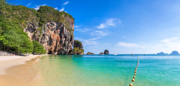 Plage d'Ao Phra Nang, Krabi, Thaïlande