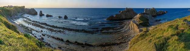 Plage d'Arnia Cantabrie Espagne