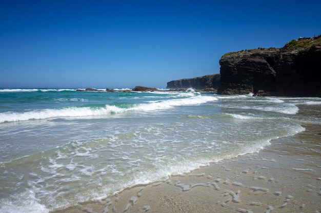 Plage As Catedrais Plage des Cathédrales Galice Espagne