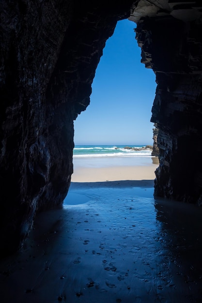 Plage As Catedrais Plage des Cathédrales Galice Espagne