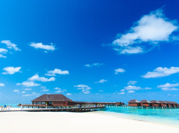 Plage aux Maldives