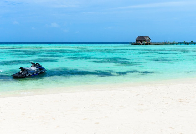 Plage aux Maldives