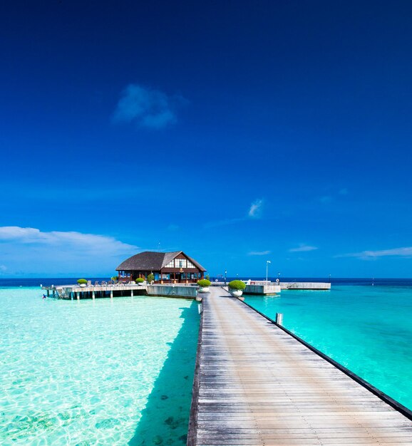 Plage aux Maldives