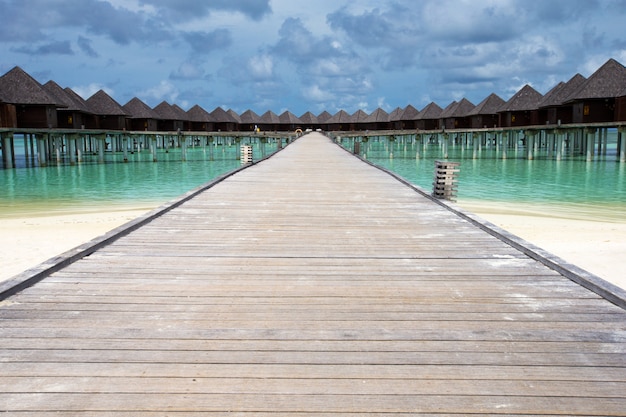 Plage aux Maldives