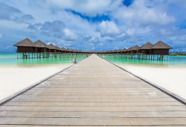 Plage aux Maldives