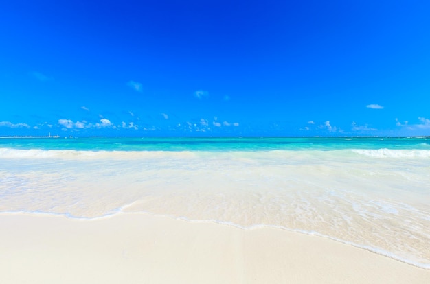 plage et belle mer tropicale